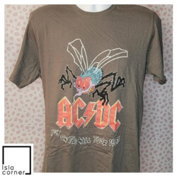 Vintage ACDC Fly On The Wall Tour Concert Shirt
