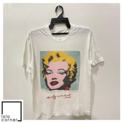 Vintage Andy Warhol Marilyn Monroe Photoprint Pop Art Shirt