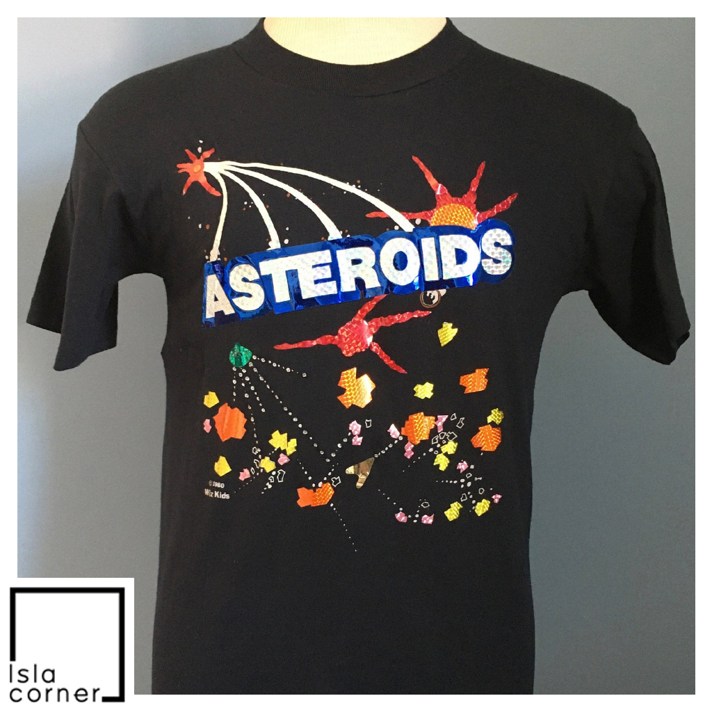 Vintage Asteroids 1980 video game Atari Wiz Kids Shirt Vintage Asteroids 1980 video game Atari Wiz Kids Shirt