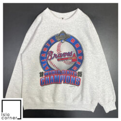 Vintage Atlanta Braves 1995 World Series Champions MLB Sweatshirt