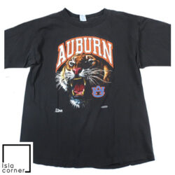 Vintage Auburn Tigers 1990s NCAA Football Basketball Shirt