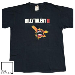 Vintage Billy Talent Tour Concert Rock Band Shirt
