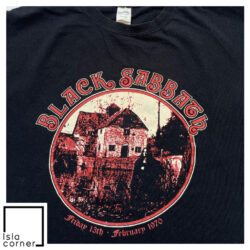 Vintage Black Sabbath 1970 Anniversary House Shirt