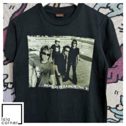 Vintage Bon Jovi Bounce World Tour 2003 Shirt Front