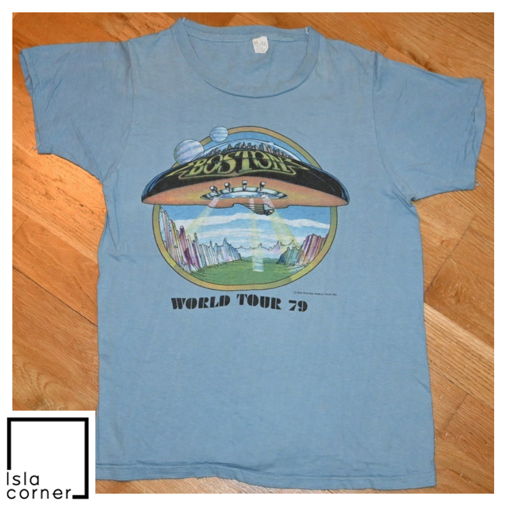 Vintage 1979 World Tour Boston Don't Look Back Shirt Vintage 1979 World Tour Boston Don't Look Back Shirt