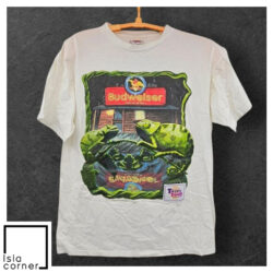 Vintage 1997 Budweiser King of Beers Chameleons Shirt