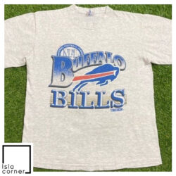 Vintage Buffalo Bills Trench Made USA NFL Football New York Ny 1990s Shirt