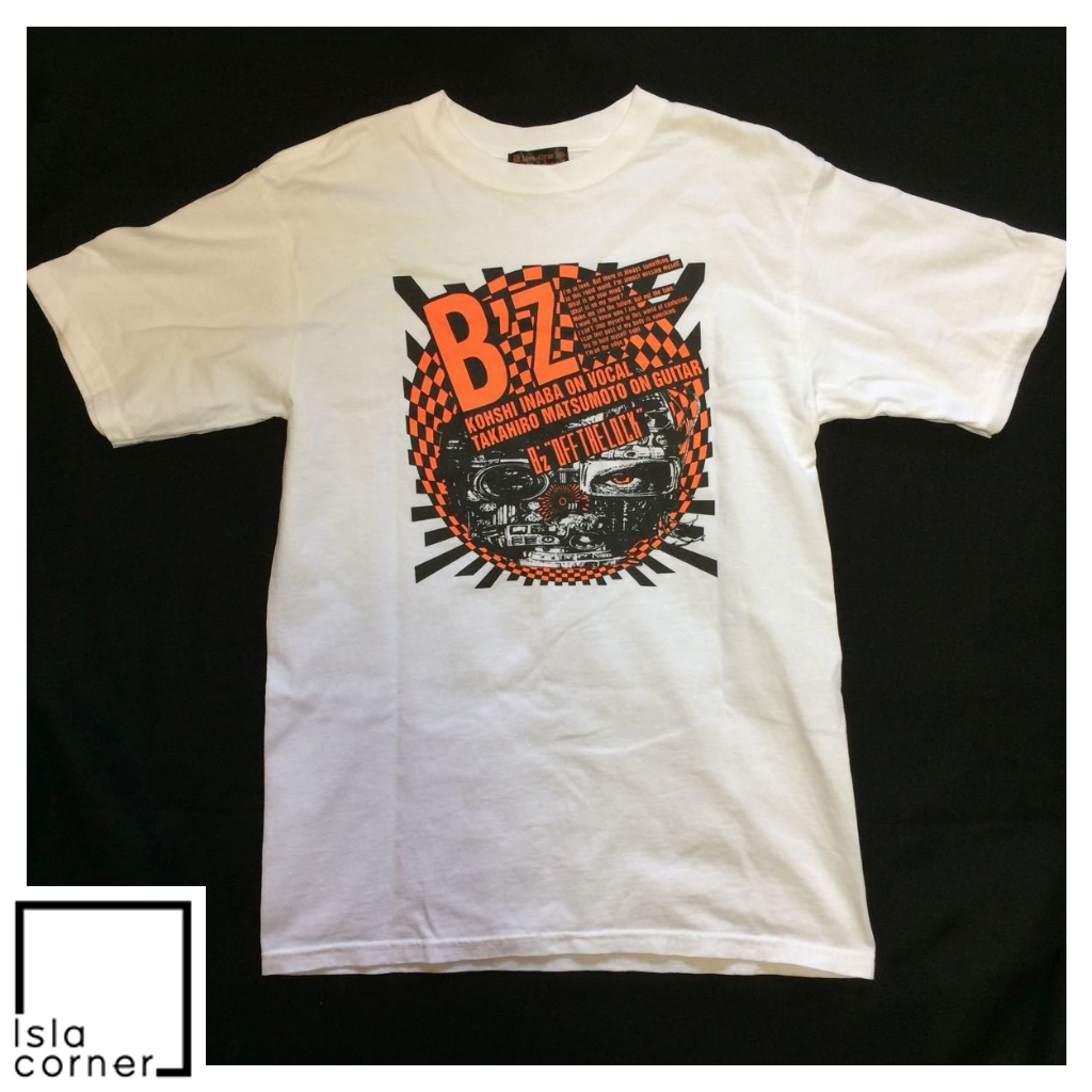Vintage B'z Live Gym '99 Brotherhood Tour T Shirt Vintage B'z Live Gym '99 Brotherhood Tour T Shirt