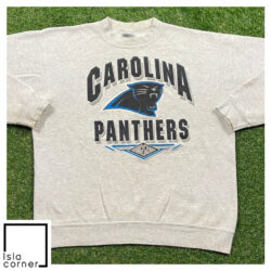 Vintage Carolina Panthers Oneita Made USA NFL Football NFC 90s Sweatshirt