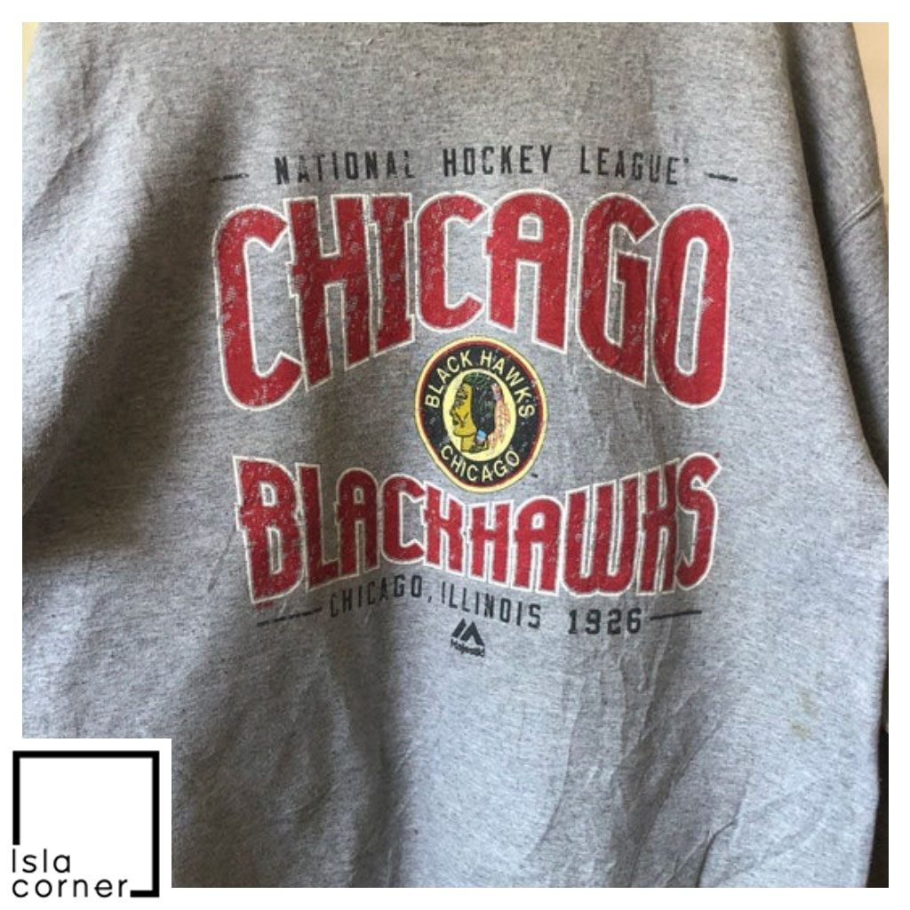 Vintage Chicago Blackhawk National Hockey League Sweatshirt Vintage Chicago Blackhawk National Hockey League Sweatshirt
