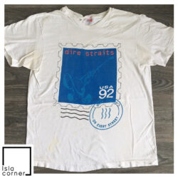 Vintage Dire Straits 1992 On Every Street Tour Shirt Front