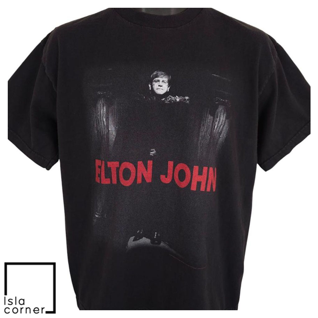 Vintage Elton John The Big Picture 1997 Tour Shirt Vintage Elton John The Big Picture 1997 Tour Shirt