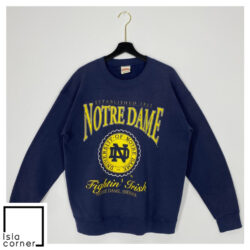 Vintage Established 1842 University Notre Dame Fighting Irish Sweatshirt