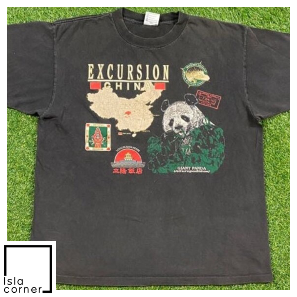 Vintage Excursion China GIANT PANDA Shirt Vintage Excursion China GIANT PANDA Shirt