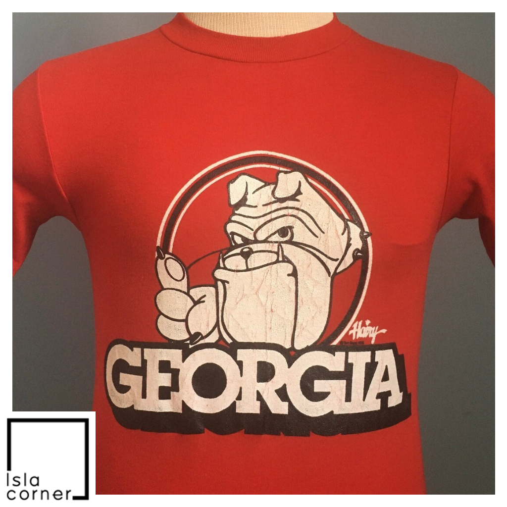 Vintage Georgia Bulldogs University UG Hairy Dawg 1986 Shirt Vintage Georgia Bulldogs University UG Hairy Dawg 1986 Shirt