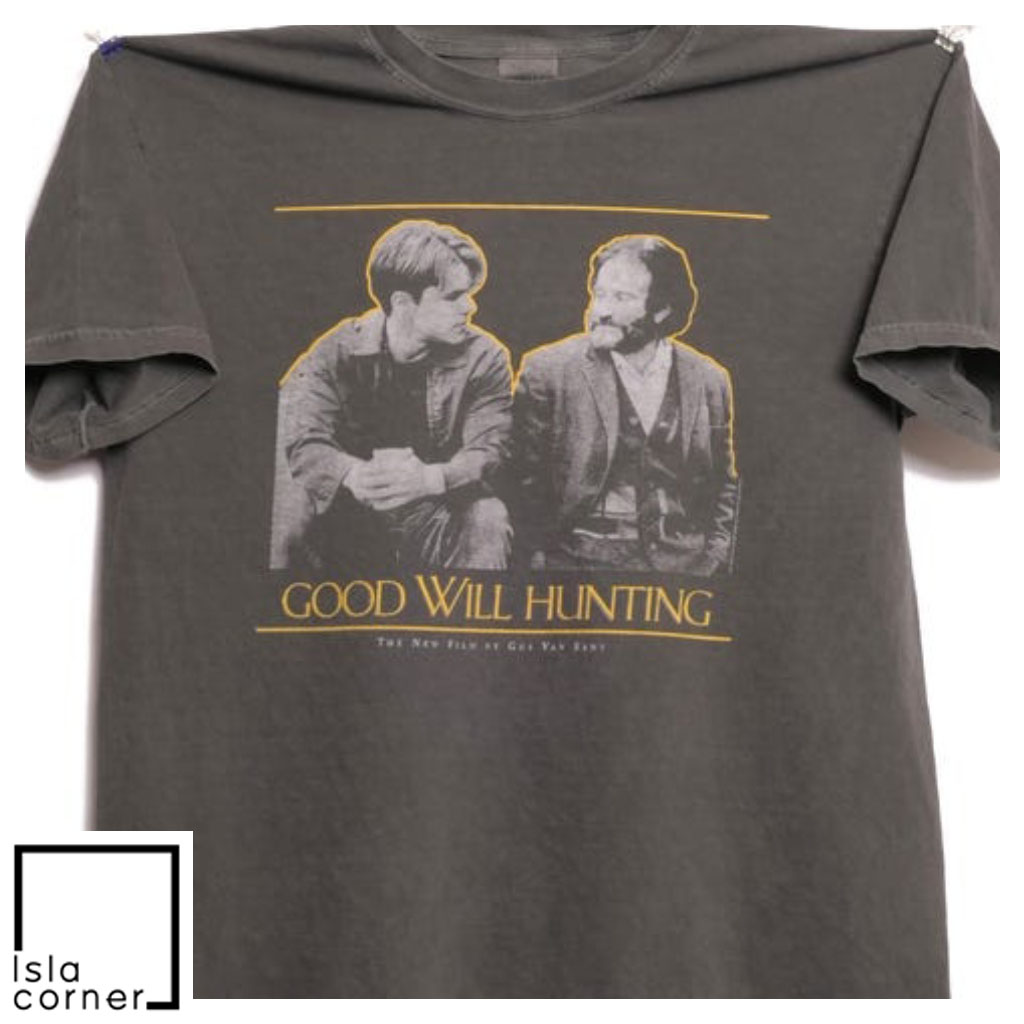 Vintage Good Will Hunting 1997 The New Film by Gus Van Sant Shirt Vintage Good Will Hunting 1997 The New Film by Gus Van Sant Shirt