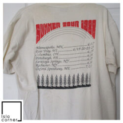 Vintage Grateful Dead 1988 Summer Tour Shirt Back