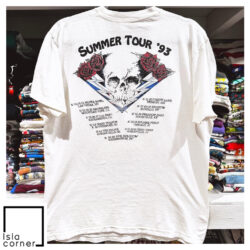 Vintage Grateful Dead 1993 Summer Tour Shirt Back