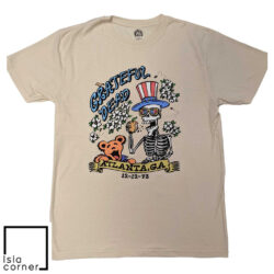 Vintage Grateful Dead Atlanta GA 12 12 73 Shirt