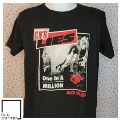 Vintage Guns N' Roses Lies Band One In A Million Shirt