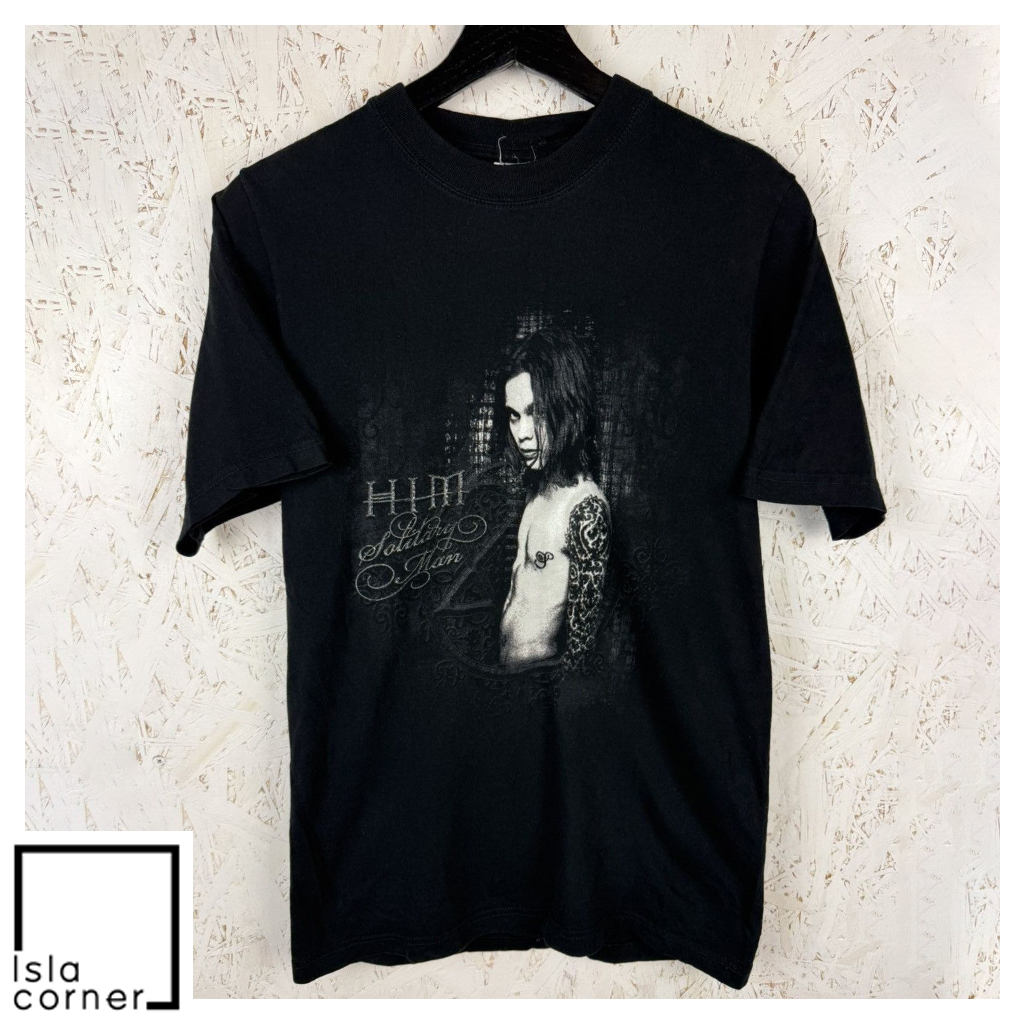 Vintage HIM Solitary Man Shirt Vintage HIM Solitary Man Shirt