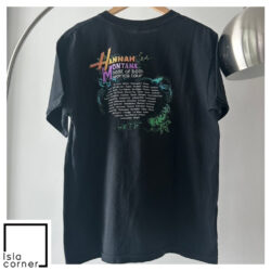 Vintage Hannah Montana Best Of Both Worlds Tour Shirt Back