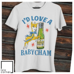 Vintage I’d Rather Have A Babycham Shirt
