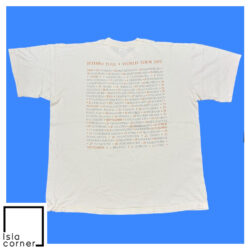 Vintage Jethro Tull World Tour 2001 Shirt Back