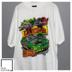 Vintage Jurassic Park NASCAR Bobby Labonte 2001 Shirt