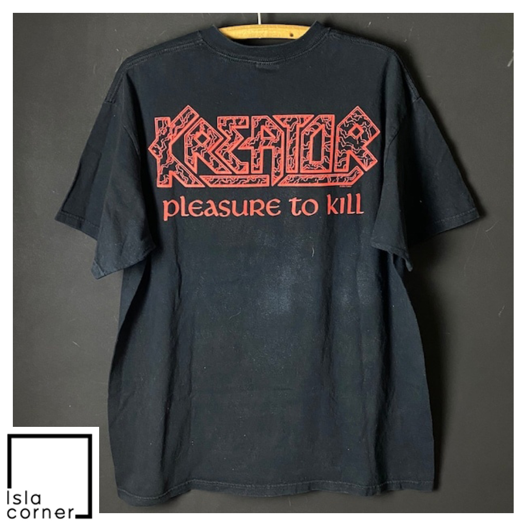 Vintage Kreator 2002 Pleasure To Kill 2 sided Shirt Back Vintage Kreator 2002 Pleasure To Kill 2 sided Shirt Back