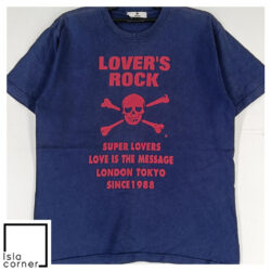 Vintage Lover's Rock Super Lovers Love Is The Message London Tokyo 1988 Shirt