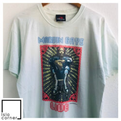 Vintage Marvin Gaye Live Early 00s Reissue Soul Music Band T Shirt