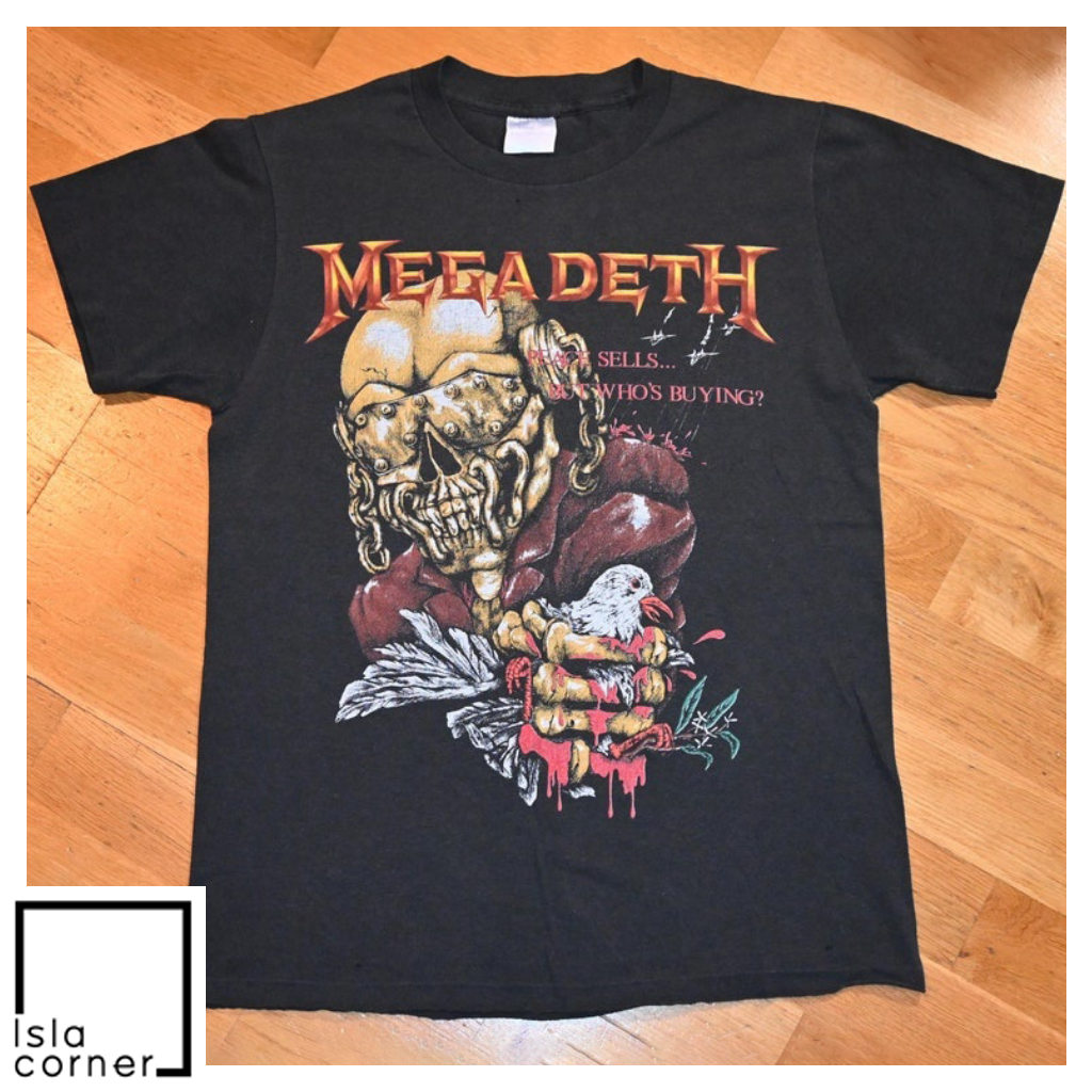 Vintage Megadeth Wake Up Dead 1987 Tour Shirt Vintage Megadeth Wake Up Dead 1987 Tour Shirt