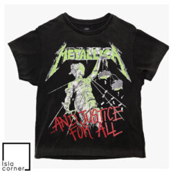 Vintage Metallica And Justice for All Shirt