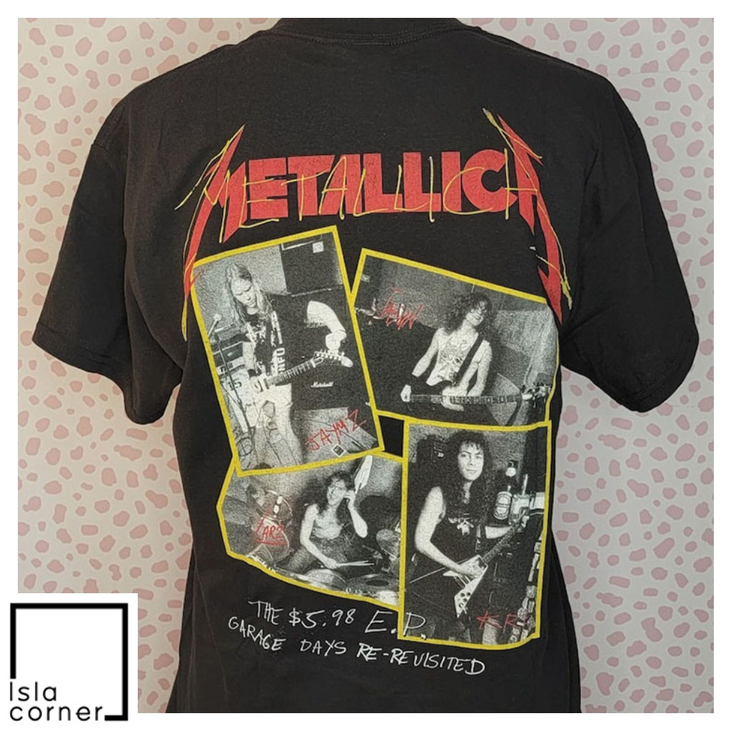 Vintage Metallica Garage Days Band Shirt 2 SIDED Back Vintage Metallica Garage Days Band Shirt 2 SIDED Back