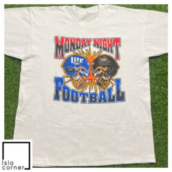 Vintage Monday Night Football ABC Sports NFL Football Miller Lite 90s Shirt