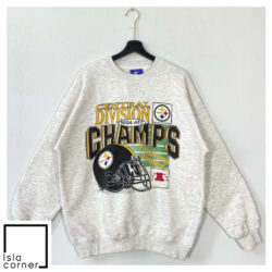 Vintage NFL Pittsburgh Steelers 1994 AFC Central Division Champs Sweatshirt