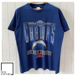 Vintage NFL Salem San Diego Chargers 1994 AFC Champs Super Bowl XXIX Shirt
