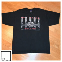 Vintage Neil Young 2000 Music In Head Tour Shirt Front