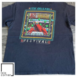 Vintage New Orleans Jazz & Heritage 1989 Festival Shirt