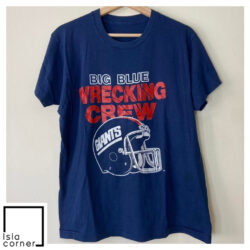 Vintage New York Giants Big Blue Wrecking Crew Shirt