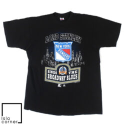 Vintage New York Rangers Lord Stanley Cup 1991 NHL T Shirt