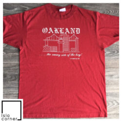Vintage OAKLAND 1983 Sunny Side Of The Bay Bridge Skyline San Francisco Shirt
