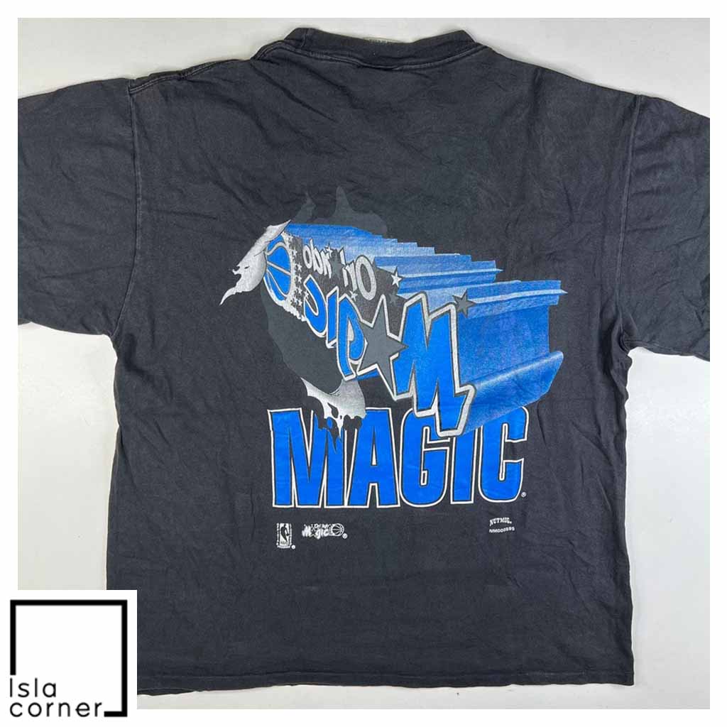 Vintage Orlando Magic NBA Basketball T Shirt Back Vintage Orlando Magic NBA Basketball T Shirt Back