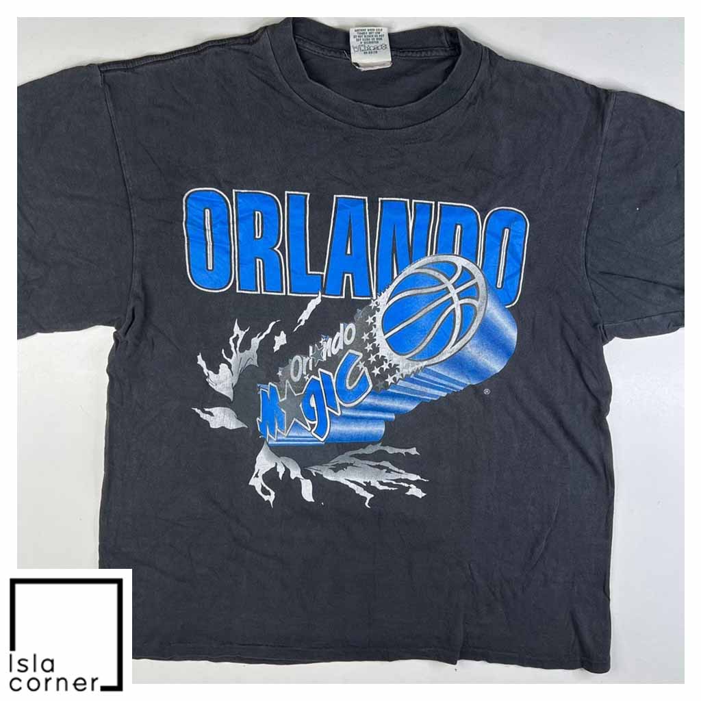 Vintage Orlando Magic NBA Basketball T Shirt Front Vintage Orlando Magic NBA Basketball T Shirt Front