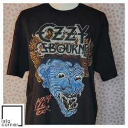 Vintage Ozzy Osbourne Bark At The Moon Tour '84 Shirt 2 SIDED Front