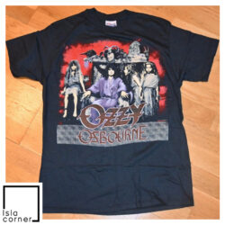 Vintage Ozzy Osbourne No Rest For The Wicked 1988 89 Japan Tour Shirt Front