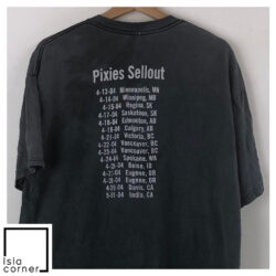 Vintage PIXIES 2004 Sell Out Reunion Tour Shirt Back