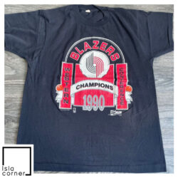 Vintage Portland Trail Blazers 1990 Western Conference Champions Salem Shirt