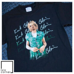 Vintage RARE Kurt Cobain Nirvana Signature Shirt